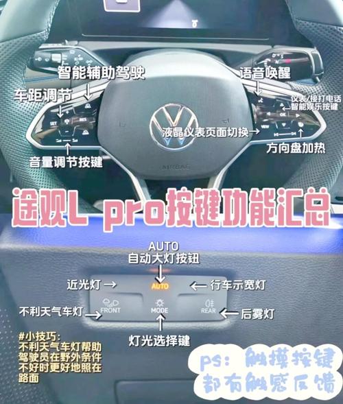 途观四驱按钮图解,途观四驱按钮图解说明