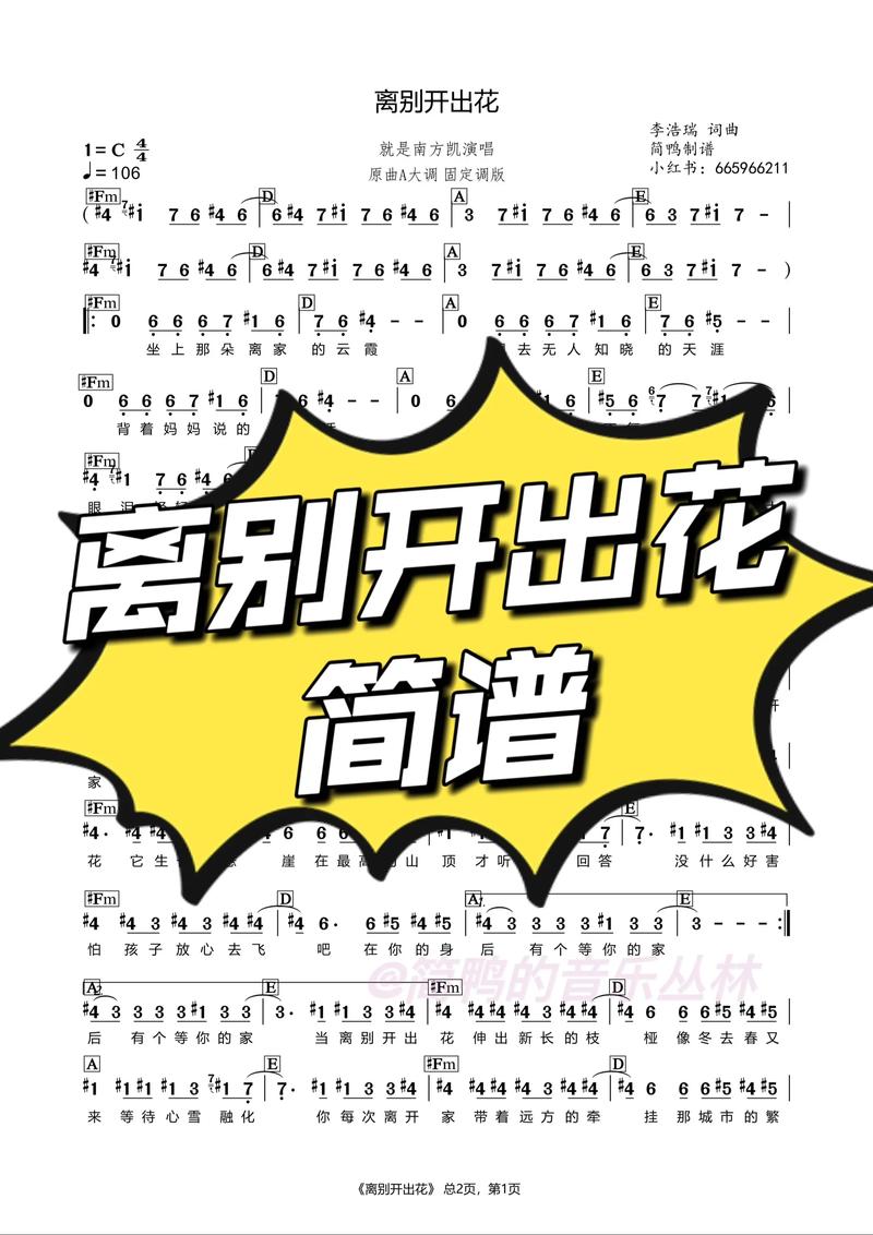 离别开出花,离别开出花原唱完整版