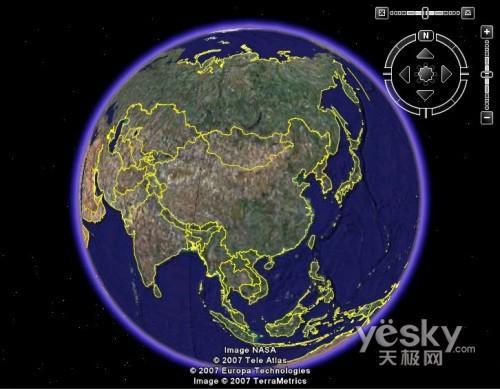 Google地球在线,Google地球在线 世界地图