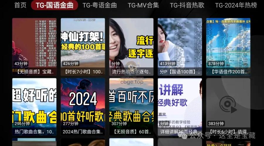 tg音乐台app,TG音乐台接口配置