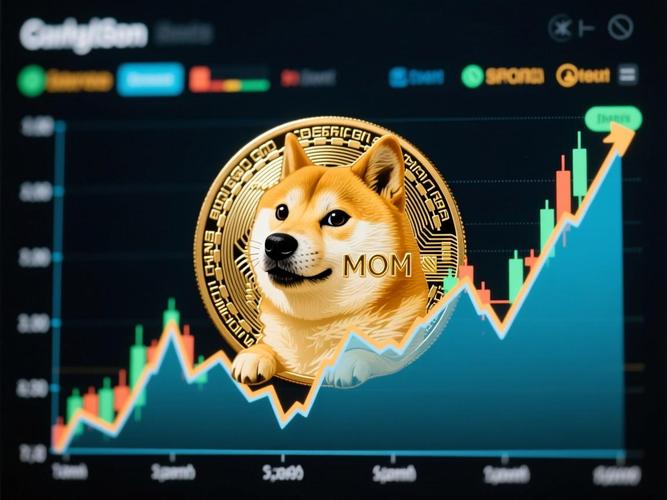 狗狗币走势k线图,狗狗币的实时走势图